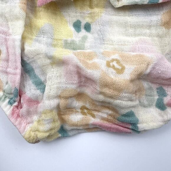 Angel Dear Paris Bouquet Skirted Smocked Bubble Romper - Picture 6 of 7